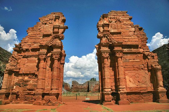 Jesuit Ruins of San Inácio Mini Argentina Private  Private Tours and Travel Guide America Sao Paulo CITY Foz do Iguacu Destination Tour