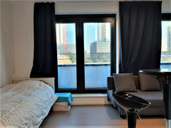 Luminous and modern studio fully furnished and with a great view. Perfect for so  Modern studio in the heart of Brussels Entire rental unit vacation rental 52140441