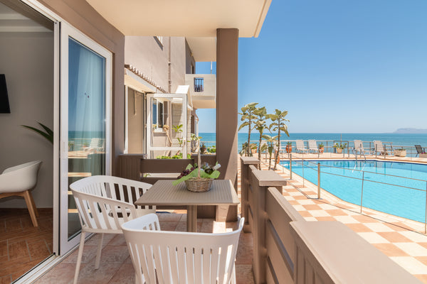 The Superior, recently renovated rooms, with sea and pool view, are conveniently  Girogiali hotel Sea & Pool view Superior room Room in hotel vacation rental 45310160