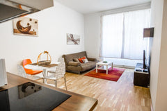 This bright and cozy apartment is located in the outer city. The apartment has a  Flarent HG Deluxe One bedroom apartment Entire rental unit vacation rental 659111576829214936