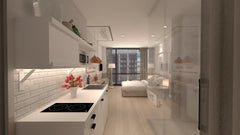 A luxurious studio, built with environmental friendly materials and minimal desi Athens, Greece Great Living #6 Entire rental unit vacation rental 22074946