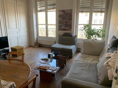 Une chambre dans un T2 dans l'ancien en étage élevé avec ascenseur composé d'une Lyon, France un T2 en centre ville Private room in condo vacation rental 739766736828114669