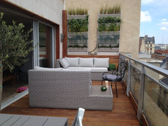 Très bel appartement de  80m2 donnant sur une belle terrasse aménagée  de 25 m2  Paris, France Belle Terrasse Parisienne  APT 80m2 avec Parking Entire rental unit vacation rental 5676300