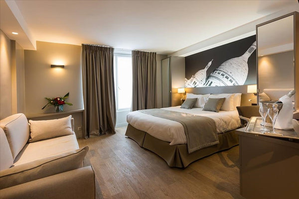 For your next stay in Paris, treat yourself to the luxury of a private sauna in   BEAUTIFUL private SAUNA and room for 4 Room in boutique hotel vacation rental 29872310