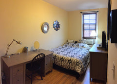 This cozy spacious room includes a queen sized bed, large desk,  and closet for  New York, NY Rental unit in Queens · ★4.73 · 1 bedroom · 1 bed · 1 bath Private room in rental unit vacation rental 5969719