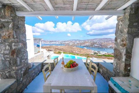 Set just 2 km from Mýkonos City, Schatz Luxury Collection offers a getaway with  Ornos, Greece SCHATZ LUXURY COLLECTION 2 Entire villa vacation rental 53637923