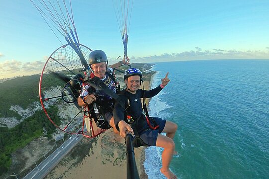 Private Paragliding and Paramotor Flight in Natal  Private Tours and Travel Guide America Fortaleza CITY Natal Destination Tour