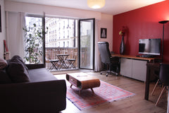 Situé en plein coeur du quartier Saint Ambroise, proche Bastille, Père Lachaise   2 pièces 55m2 balcon ensoleillé Entire rental unit vacation rental 12802984