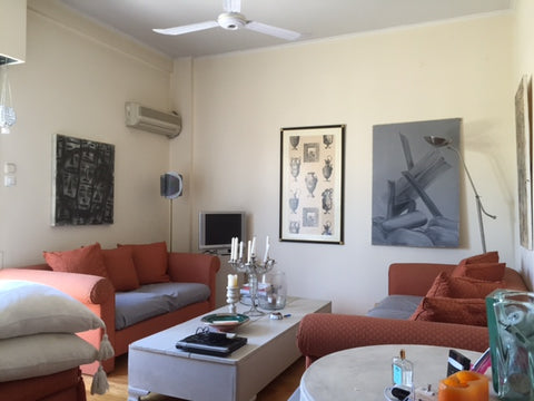 7th floor, 61sq meter appartment ,one bedroom with queen size bed  and a bed cou Athens, Greece City Center Appartment (61sq.m) Entire rental unit vacation rental 5842584