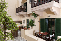 Situated directly on the sea, on a rocky seashore, in the small fishing village  Sisi, Greece Porto Sisi Cozy Apartment Room in serviced apartment vacation rental 11874747
