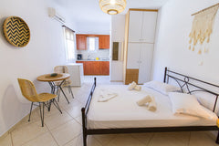 This studio features one double bed, kitchenette, private bathroom, free wifi, A Ormos Korthiou, Greece Ammos Andros - Studio 2 Room in boutique hotel vacation rental 7316395