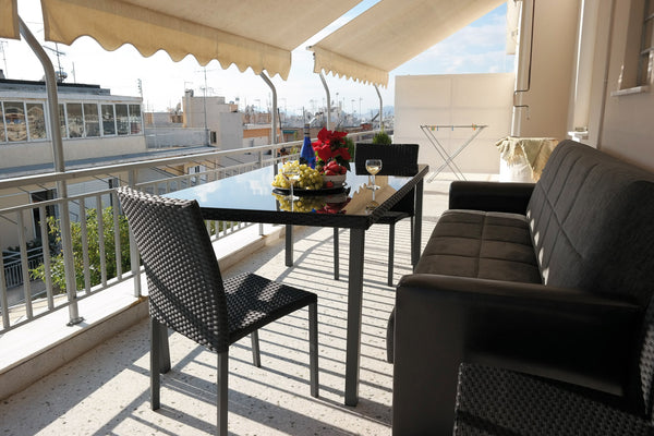 A spacious one-bedroom apartment is next to the metro station and center of Athe GR Acropolis view Neos Kosmos Entire rental unit vacation rental 599254493310223326