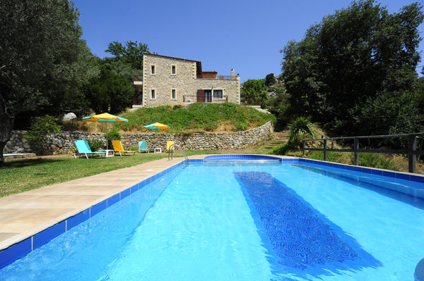 Unique Villa, located near Mesonisia village, with private pool and garden and a Greece Krios Villa, eco holidays! Entire villa vacation rental 5255814