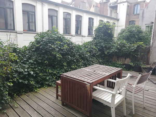 My appartement is in the city centre close to everything.<br />It has a lovely b Antwerp, Belgium Cosy bright app with big terrace citycentre Entire rental unit vacation rental 36687566