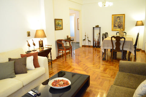 A spacious 130 m2, 4-bedroom, 2-bathroom 5th floor apartment (lift) in the very  Athens, Attica, Greece Center 5, (4-bedr) Entire rental unit vacation rental 12692563