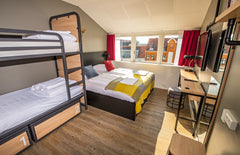 Keeping family first with this room for four.<br /><br />- TV<br />- Electronic  Denmark Generator- Family Room for 4 Private room in hostel vacation rental 36791712