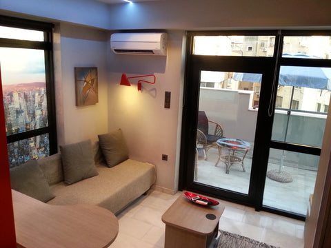 Modern, cozy studio, recently renovated in a modern new building.20 square meter Thessaloniki, Greece Modern Cozy Studio (city center) Entire rental unit vacation rental 9020776