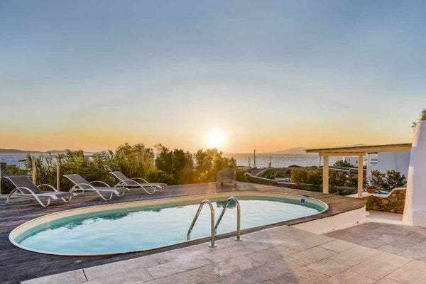 Recently under renovation with high standard requirements, our modern designed v Neo Psychiko, Greece Villa in Kanalia. Amazing views of Delos & Sunset Entire villa vacation rental 40911958