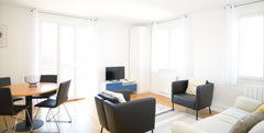 Thanks to its ideal location for discovering the city, just a short walk from th Lyon, France Lyon 3 Rhône river banks : Family 2-BDR + balcony Entire rental unit vacation rental 31629246