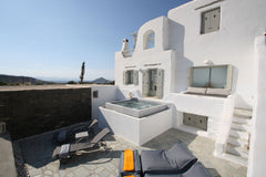 Casa Pella is a comfortably structured and designed newly-built 3-bedroom maison Naousa, Greece Isterni maisonette Casa Pella with hot tub, Paros Cycladic home vacation rental 49135733