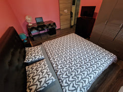 Furnished and renovated place. Your room is located in first floor.<br />The flo  1 Bed room with private kitchen and bathroom Private room in home vacation rental 596436610919303369