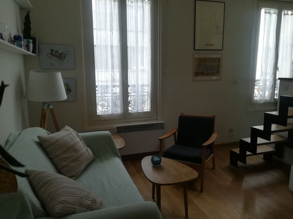 Duplex au troisième et dernier étage avec chambre sous les toits, dans le 12éme  Paris, France Charmant duplex dans le 12éme Entire rental unit vacation rental 3602954