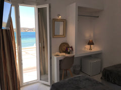 Simple, functional  room for one or two persons the room is fully equipped, with Paros, Greece Room sea view wifi a/c fridge tv & balcony Private room in rental unit vacation rental 531557539760680358