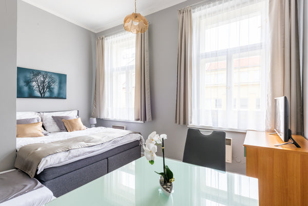 This beautiful self-contained apartment is just 1 stop from the Wenceslas square Prague, Czechia Pretty Apartment In The Centre Entire rental unit vacation rental 12164740