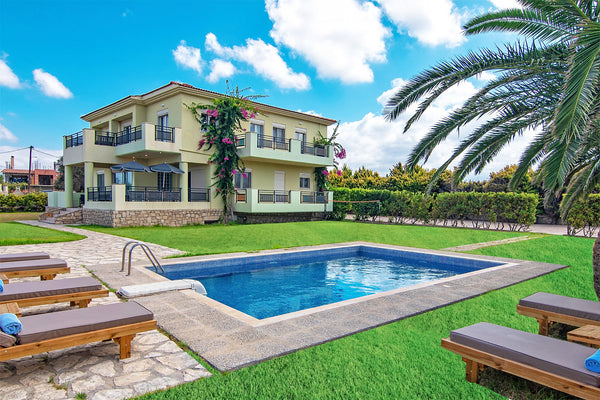 Rafaella is a huge 235 sq. m. beautiful villa, 600m from the sandy beach of Sfak Rethimnon, Greece Rafaella villa,Private pool,Near beach,taverns Entire villa vacation rental 53285361