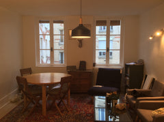 Very quiet and sunny 50 m2 flat <br />Near the famous Canal de l'Ourcq (1 minute Paris, France Quiet Flat close to Canal St-Martin and Belleville Entire rental unit vacation rental 19137358