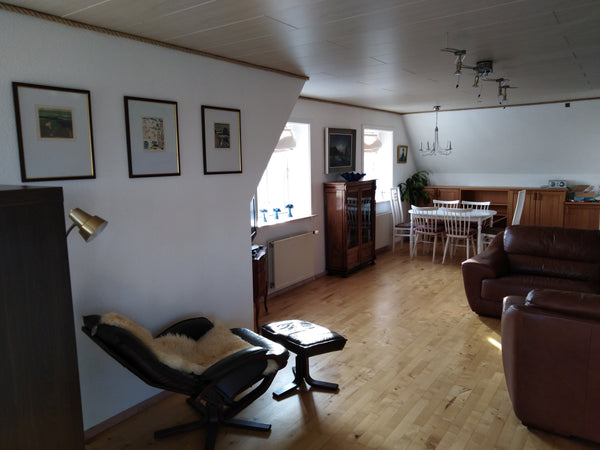 A large cosy 2-room fully furnished apartment (loft/attic), ca 70m2, on the 1st   Large cosy 2-room apartment in Copenhagen Entire rental unit vacation rental 37134459