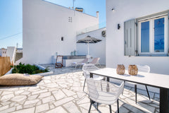 Welcome to White Cliff Naousa, a brand new accommodation blending modern finishe Paros, Greece White Cliff Naousa 1 (with plunge pool/jacuzzi) Entire rental unit vacation rental 35641695