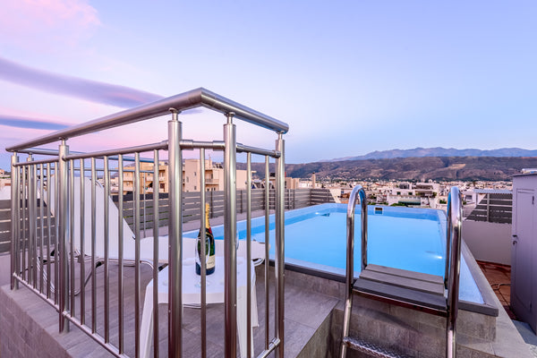 The Villa - apartment is located on the second floor and it has a  shared pool o Chania, Greece City center Villa  with ROOFTOP POOL ''VIP'' Entire rental unit vacation rental 11288413