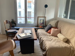 Nearby Belleville Parc, view on the Eiffel tower, well connected with the center Paris, France Cosy apartment with a nice view Entire rental unit vacation rental 1391251