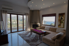 Spacious 3 bedroom house. With a nice sea view and mountain view. Αt the hill of Greece Sea view & mountain view 3 bedroom house Entire home vacation rental 22681020