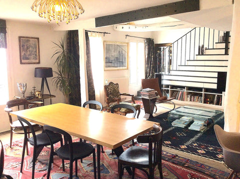 Beautiful last floor (with lift) 120 m2 duplex apartment in one of the nicest st Paris, France Spacious family flat Montmartre Entire rental unit vacation rental 7061908