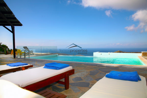 Villa Elia is set on a 1,500sq meters plot of land, near Ioulis (the capital of  Athens, Greece Fantastic stone villa with a swimming pool Entire villa vacation rental 13147448