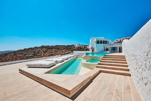 Located in Ano Diakoftis Mykonos with a breathtaking view of Mykonos town and Or Gstaad, Switzerland Beautiful 9 BR Villa with an Amazing View Entire villa vacation rental 40860467