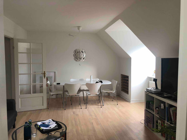 New top floor apartment in Copenhagen Ø, the 94 square meter apartment has a bat Copenhagen, Denmark Copenhagen Central Apartment! Private room in rental unit vacation rental 19784377