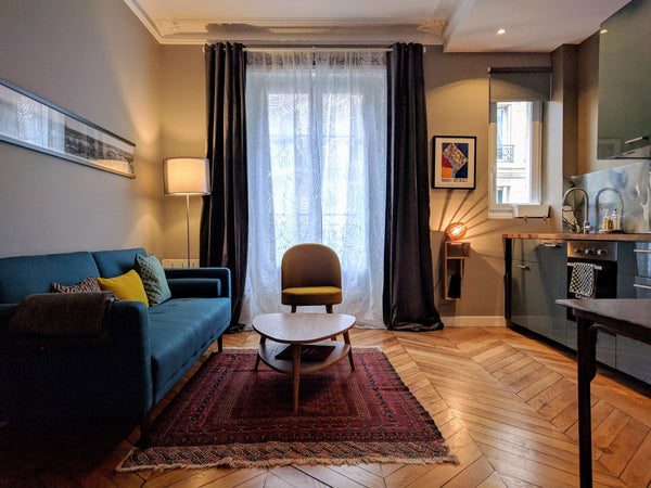 Live your Parisian experience with all the comfort and space you  need in our ca İstanbul, Turkey Stylish Parisian Bubble @Village Jourdain/Pyrénées Entire rental unit vacation rental 22997525
