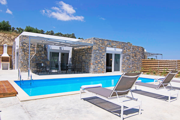 Villa Kalostous (2 bedrooms, 2 bathrooms, sleeps up to 4) is an 80sq. m. new, mo Rethimnon, Greece Kalostous villa 1, Pool,Great location & Views Entire villa vacation rental 20079513