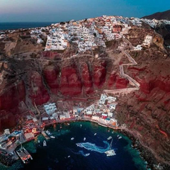 Fisherman's Nest is a 60 square meters recently renovated house based on the  or Athens, Greece Astrea Suites: Fisherman's Nest- Oia - Ammoudi Bay Cycladic home vacation rental 11615663