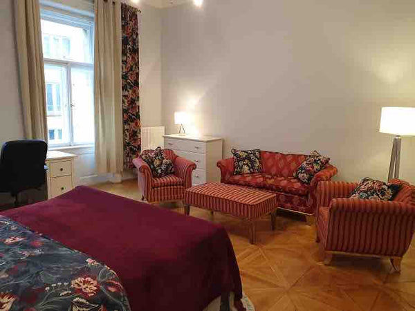 The apartment (69 qm2) with balcony (!) is located in the middle of Prague 1 in  Munich, Germany Next to wencelas square Apartment with balcony Entire rental unit vacation rental 42252626