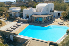 The views. The architecture. The hospitality.<br />A holiday home, is where your Greece Villa Alessandra near Ornos | Amazing Private pool Entire villa vacation rental 45427226