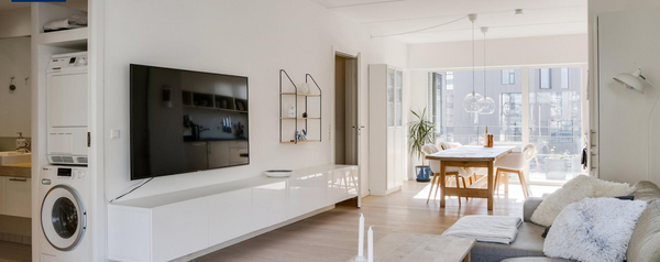 Lovely apartment in the city, but close to the airport. <br /><br />100 meters f Copenhagen, Denmark Bright 2 Bedroom Apartment Near City and Water Entire rental unit vacation rental 635482940028730967