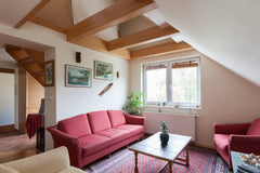 Beautiful Villa in residential area of Prague. 3 bedrooms. Accomodates 8 (even 1 Prague, Czechia LARGE FLAT IN VILLA-2 to 7 PERSONS - NEAR CASTLE Entire home vacation rental 8295627