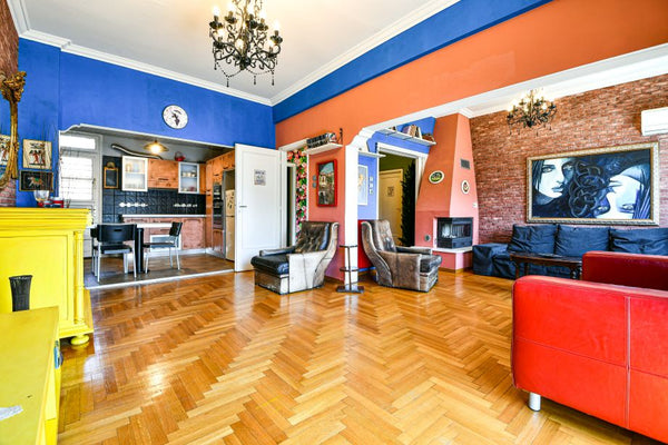Our place is located in the heart of Athens, Exarcheia square. It's sunny with t  Lycabetus & Exarcheia sq. view apartment 100 sqm Entire rental unit vacation rental 35671473