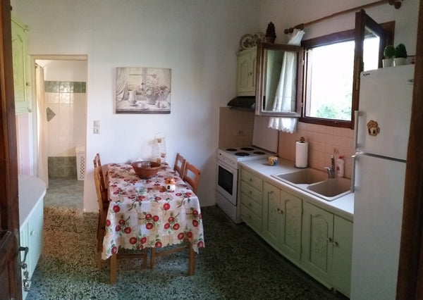 Nice vacation house with a big garden full of trees, just 800m from Livadi beach  Garden House in Livadi Entire home vacation rental 18393246