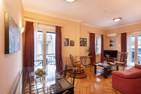 A block away from the Acropolis, this 2 BR APT offers you the privilege of stayi Chalandri, Greece Prime Location 2 BR APT next to the Acropolis Entire rental unit vacation rental 53228209