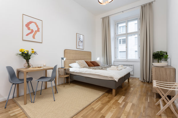 We would love to welcome you to our brand new tastefully furnished apartment, wh  Charming cozy studio right in the center Entire rental unit vacation rental 53878993